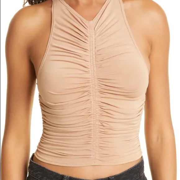 A.L.C. Tops - A.L.C Adrienne Ruched Racerback Top NWT sz S